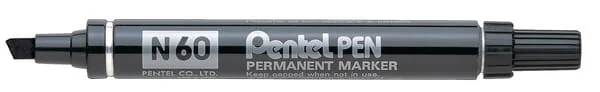 Pentel - 001915 - Marker N60 Black Pentel