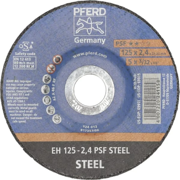 Pferd - GD1253MP - Metal Cutting Disc 125x2.5mm