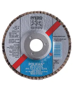 Pferd - K12540INOX - Pferd Lamellar Grinding Disc 125mm K40 INOX