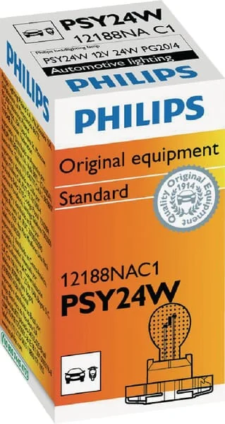 Philips - GL12180SVC1 - Light Bulb 12V 24W PG20/4 Philips