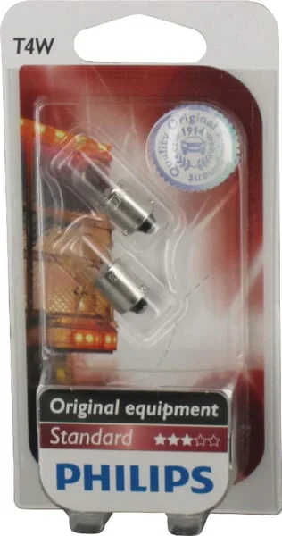 Philips - GL13929B2 - Light Bulb T4W 24V 4W BA9S Philips