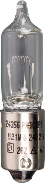 Philips - GL24356CP - Bulb 24V 21W BAY9S Philips