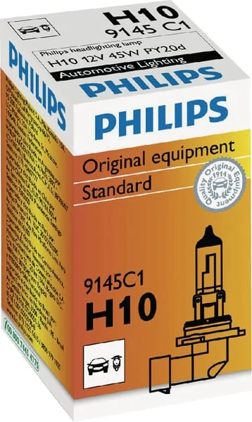 Philips - GL9145C1 - Light Bulb Halogen H10 12V 45W Philips