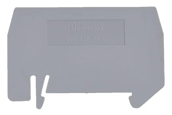 Phoenix Contact - ATPST4 - Partition Plate, Gray
