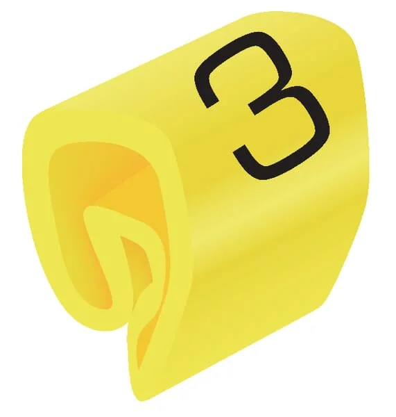 Phoenix Contact - CLIC133 - Core Code, 1.5-4mm, Yellow 3