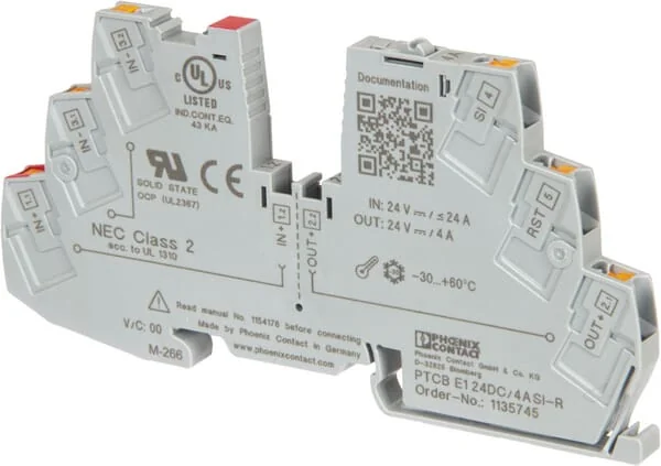 Phoenix Contact - PTCBE124DC4ASIR - Device Circuit Breaker