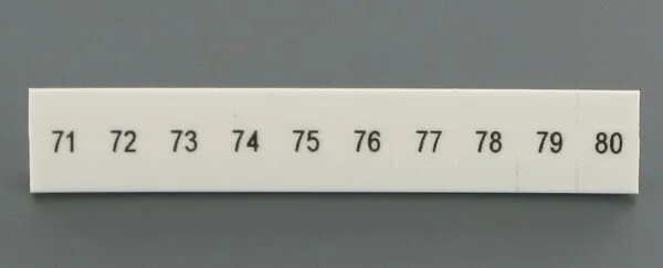 Phoenix Contact - ZB67180 - Terminal Marking