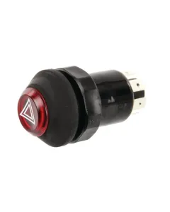 Pneutron - 11105010PN - Pneutron Pressure Switch, Warning Lights, Round, Red