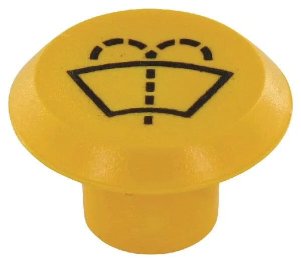 Pneutron - 11316280PN - Emblem, Wiper Washer, Round, Yellow