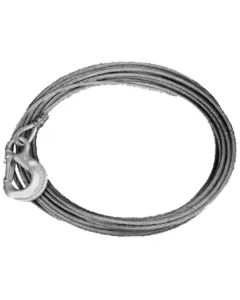 Rema - 2221004 - Rema Winch Cable 4mmx20m + Hook Complete