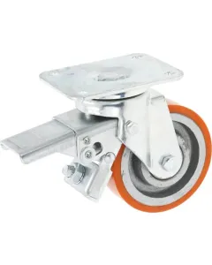 Ro Carr - WH700P100 - Swivel Wheel Polyurethane Total Stop