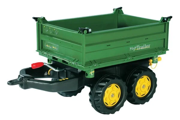 Rolly Toys - R12200 - Trailer John Deere Green From 3 Years Of Age Rollymega By Rolly Toys