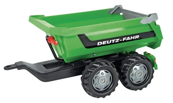 Rolly Toys - R12224 - Trailer Deutz Fahr, Green, From 3 Years of Age, Rollyhalfpipe By Rolly Toys