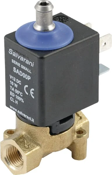 Salvarani - 210530 - Electrovalve 1/8" 3 Ways 12V