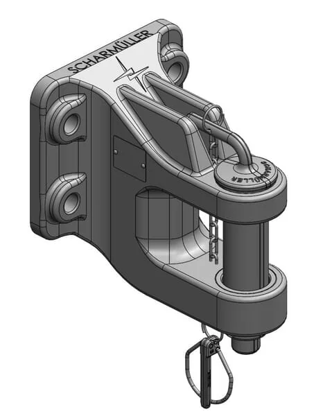 Scharmüller - 05161700A90 - Clevis Types Cat. 4 Diameter 50 160x100 M20