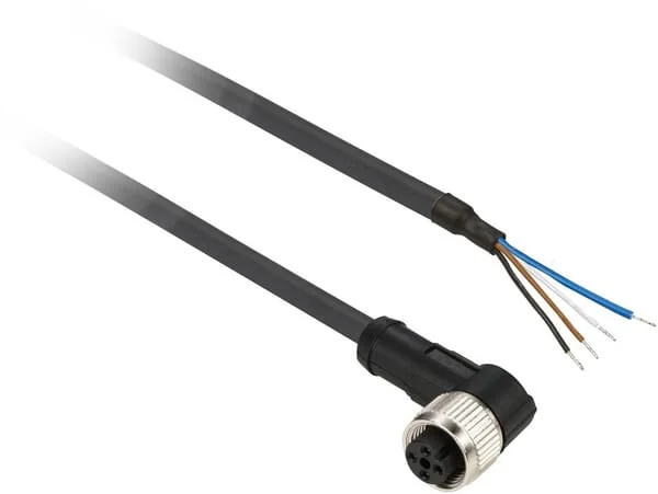 Schneider Electric - XZCP1041L5 - Sensor Cable Bent M8 4-Pin 5m