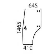 SDF - 000988200 - Door Glass Left