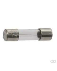 Siba - ZEK52002500 - Fuse Glass 2.5a Length 20mm Siba