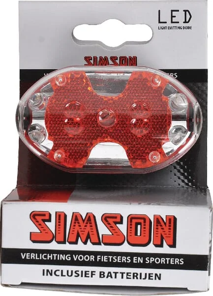 Simson - 020755SIM - Light LED, Red, Simson