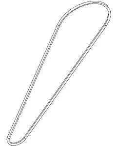 SIP SI - 150725102 - V-Belt