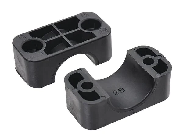 STAUFF - RS911428PAG - Clamp Black Smooth A4 28 mm