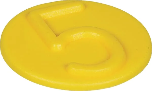 Stauff - SKV9FCL5YELLOW - Marker Clips 5, Yellow