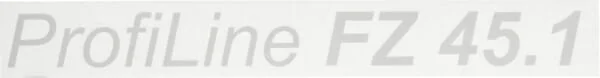 Stoll - 3613080 - Sticker Profile FZ 45.1