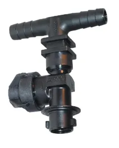 Teejet - 19350212406NYB - Nozzle Holder with 2x 3/8 Hose Connectors