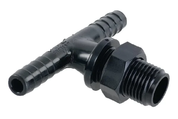 TeeJet - 8120NYB406TD - T-Hose Connector 2x3/8"-11/16" AG