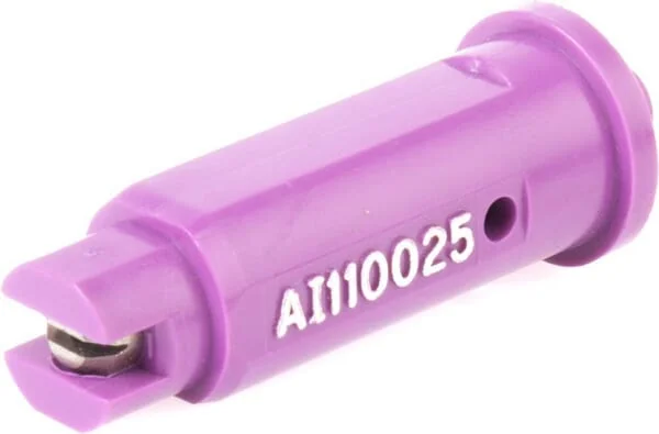TeeJet - AI110025VS - Air Injection Nozzle AI 110° 025 Violet Stainless Steel TeeJet