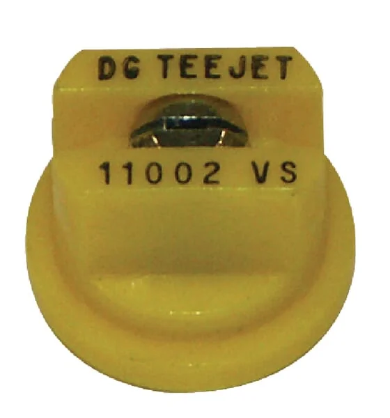 Teejet - DG11002VS - Slot Cap DG11002VS Stainless Steel - Yellow