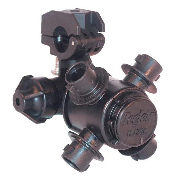 Teejet - QJ364E20MMNYB - Holder with 4 Nozzle Connections