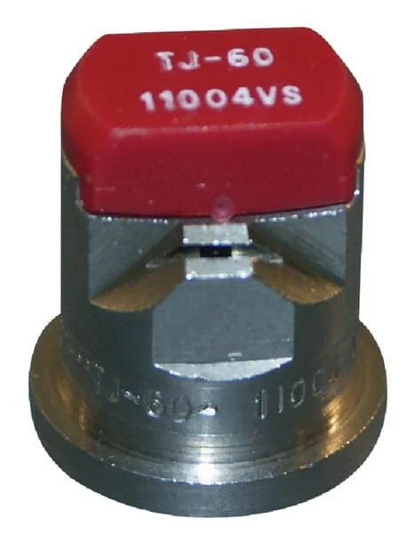 TeeJet - TJ6011004VS - Double Flat Fan Nozzle TJ 110° 04 Red Stainless Steel TeeJet