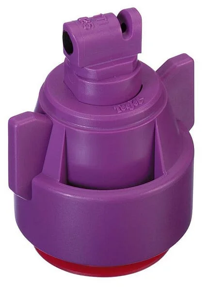 TeeJet - TTI110025VPCE - Air Injection Nozzle TTI 110° with Gasket and Cap 025 Violet Plastic TeeJet