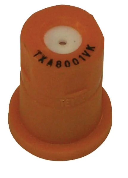 TeeJet - TXA8001VK - Hollow Cone Nozzle TXA 80° 01 Orange Ceramic TeeJet
