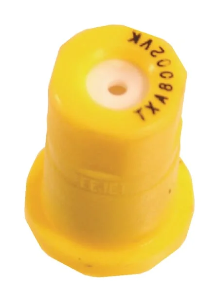 TeeJet - TXA8002VK - Hollow Cone Nozzle TXA 80° 02 Yellow Ceramic TeeJet