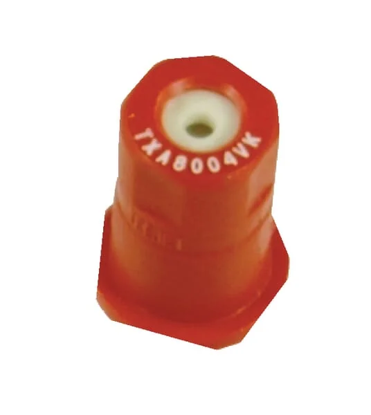TeeJet - TXA8004VK - Hollow Cone Nozzle TXA 80° 04 Red Ceramic TeeJet