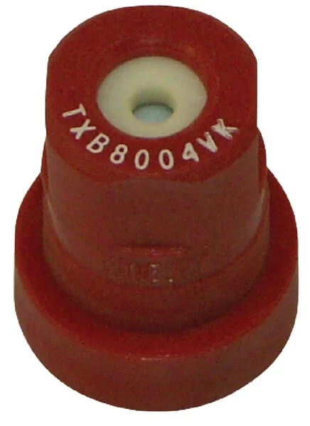 TeeJet - TXB8004VK - Hollow Cone Nozzle TXB 80° 04 Red Ceramic TeeJet