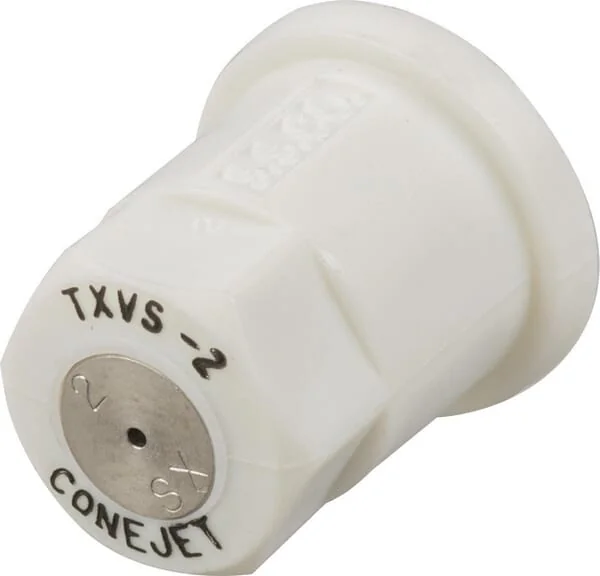 TeeJet - TXVS2 - Hollow Cone Nozzle TX 80° 2 White Stainless Steel TeeJet