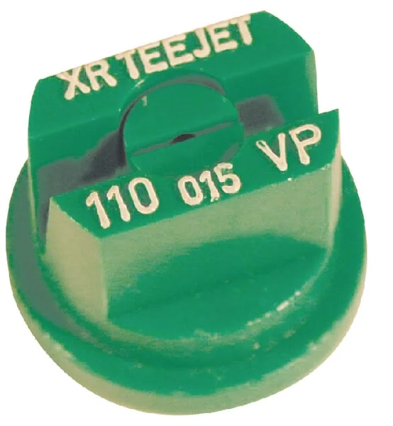 TeeJet - XR110015VP - Flat Fan Nozzle XR 110° 015 Green Plastic TeeJet