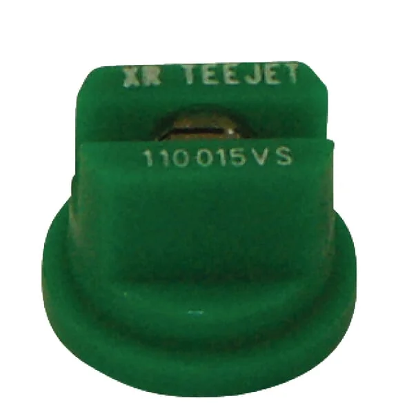 TeeJet - XR110015VS - Flat Fan Nozzle XR 110° 015 Green Stainless Steel TeeJet