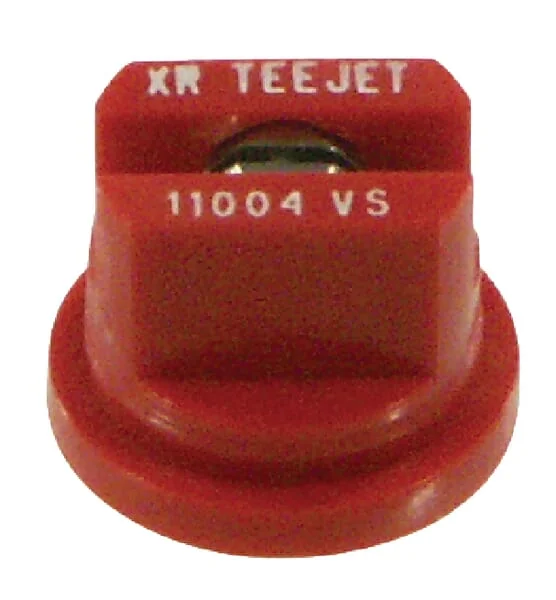 TeeJet - XR11004VS - Flat Fan Nozzle XR 110° 04 Red Stainless Steel TeeJet