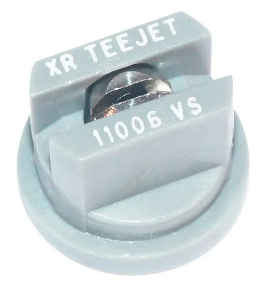 TeeJet - XR11006VS - Flat Fan Nozzle XR 110° 06 Grey Stainless Steel TeeJet