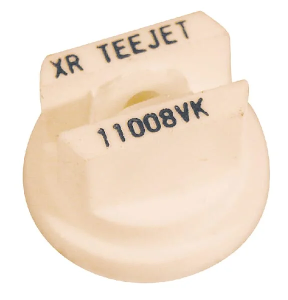 TeeJet - XR11008VK - Flat Fan Nozzle XR 110° 08 White Ceramic TeeJet