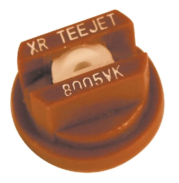 TeeJet - XR8005VK - Flat Fan Nozzle XR 80° 05 Brown Ceramic TeeJet