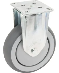 Tente - 2478PJP100P50 - Fixed Wheel Rubber Flange Plate