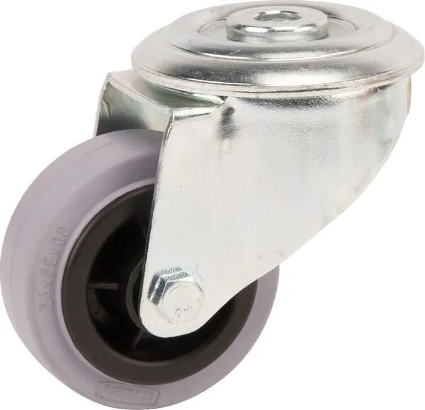 Tente - 3470PIR080P3013 - Tente Swivel Casters With Gray Rubber Tire