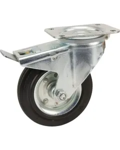 Tente - 3477DVR160P63 - Tente Swivel Casters With Black Rubber Tire