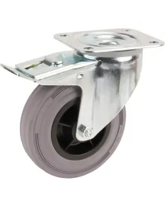 Tente - 3477PIR125P62 - Tente Swivel Casters with Black Rubber Tire