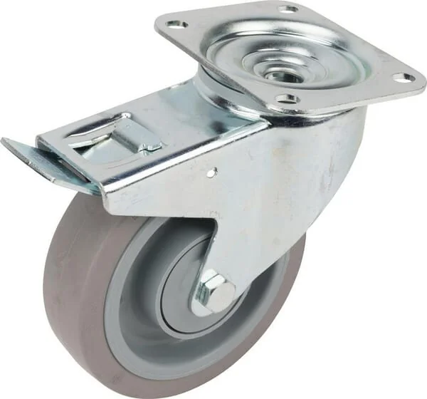 TENTE - 3477UFP125P62 - Rollen Lenkrolle Mit Bremse